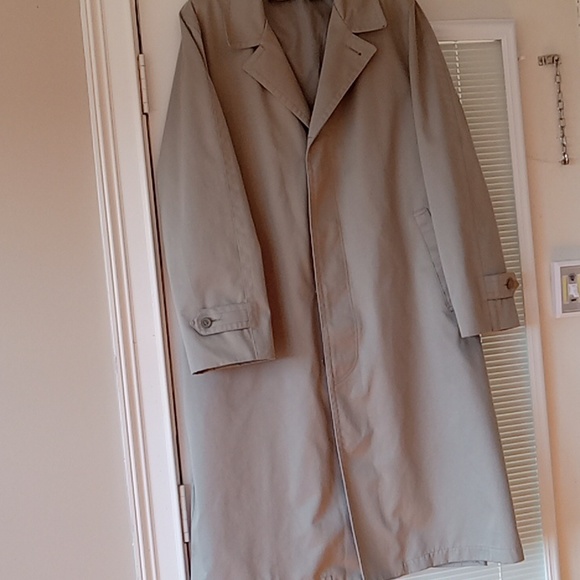 Men Trench Overcoat #120 - Picture 2 of 7